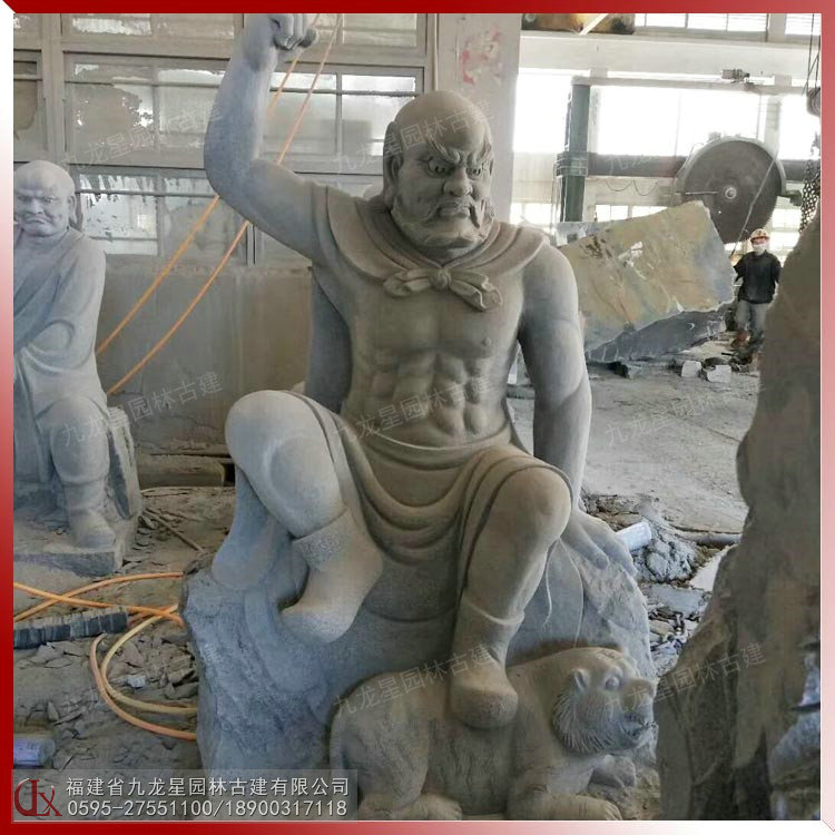 石雕十八羅漢圖片