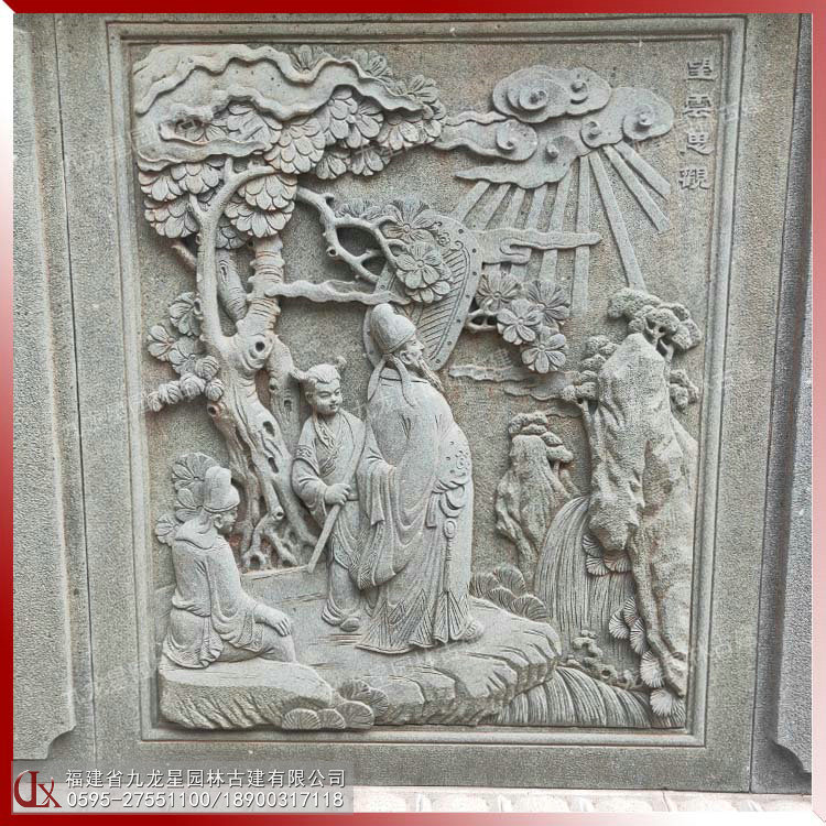 外墻石雕壁畫(huà)圖片