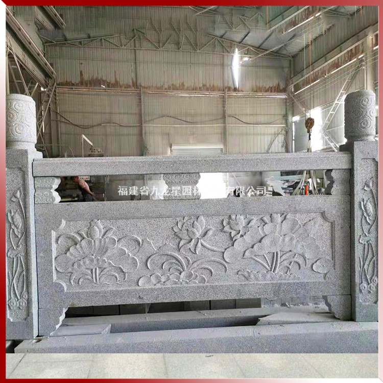 石雕浮雕欄桿圖片